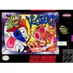 The Ren and Stimpy Show Veediots SNES box art – retro game for Super Nintendo
