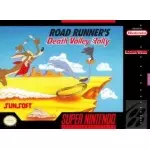 Road Runner's Death Valley Rally SNES box art – retro game for Super Nintendo