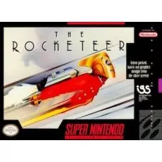 The Rocketeer SNES box art – retro game for Super Nintendo