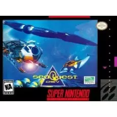 Sea Quest DSV SNES box art – RPG for Super Nintendo