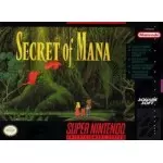 Secret of Mana SNES box art – retro game for Super Nintendo