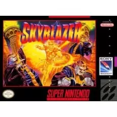 Skyblazer SNES box art – retro game for Super Nintendo