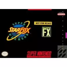 Star Fox Super Weekend Competition SNES box art – retro game for Super Nintendo