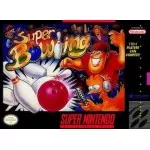 Super Bowling SNES box art – retro game for Super Nintendo