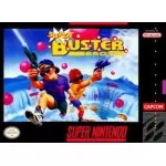 Super Buster Bros. SNES box art – retro game for Super Nintendo