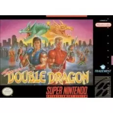 Super Double Dragon SNES box art – retro game for Super Nintendo