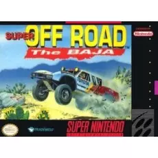 Super Off Road The Baja SNES box art – retro game for Super Nintendo