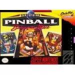 Super Pinball Behind the Mask SNES box art – sports game for Super Nintendo