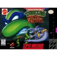 Teenage Mutant Ninja Turtles Tournament Fighters SNES box art – fighting game for Super Nintendo