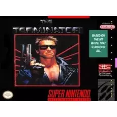 Terminator SNES box art – retro game for Super Nintendo