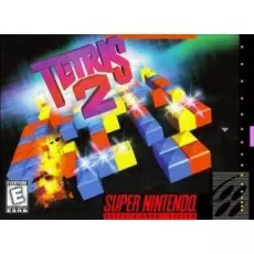 Tetris 2 SNES box art – puzzle game for Super Nintendo