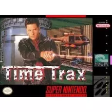Time Trax SNES box art – retro game for Super Nintendo