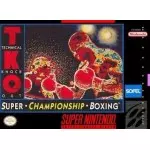 TKO Super Championship Boxing SNES box art – retro game for Super Nintendo