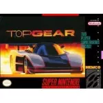 Top Gear SNES box art – retro game for Super Nintendo