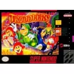 Troddlers SNES box art – retro game for Super Nintendo