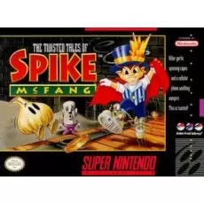 The Twisted Tales of Spike McFang SNES box art – retro game for Super Nintendo