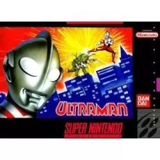 Ultraman Towards the Future SNES box art – retro game for Super Nintendo
