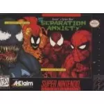 Separation Anxiety - Venom/Spider-Man SNES box art – licensed action game for Super Nintendo