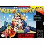 Wario's Woods SNES box art – retro game for Super Nintendo