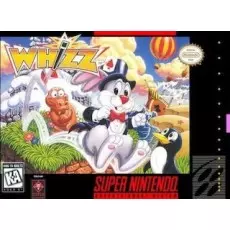 Whizz SNES box art – retro game for Super Nintendo