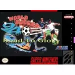 World Soccer 94 Road to Glory SNES box art – sports game for Super Nintendo