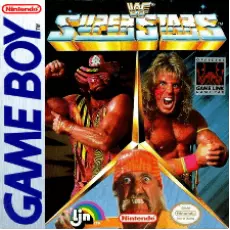 WWF Superstars Game Boy box art – classic retro game for GameBoy