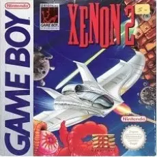 Xenon 2 Game Boy box art – classic retro game for GameBoy