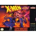 X-Men Mutant Apocalypse SNES box art – retro game for Super Nintendo