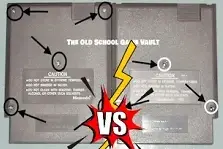 NES Cartridge Variants: How to Spot 5-Screw vs 3-Screw from the Bottom