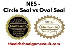 quality nintendo nes circle seal vs oval seal