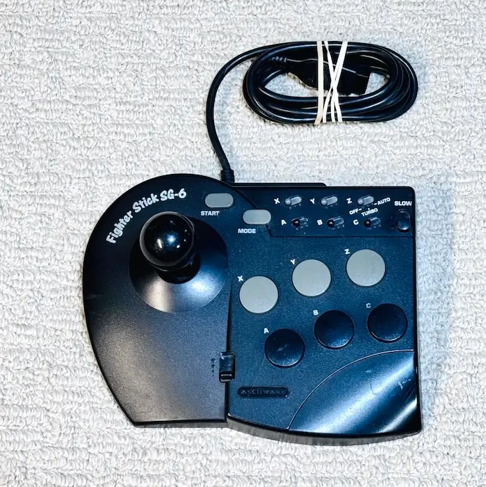 Fighter Stick SG-6 (6-button arcade stick): Model 5720