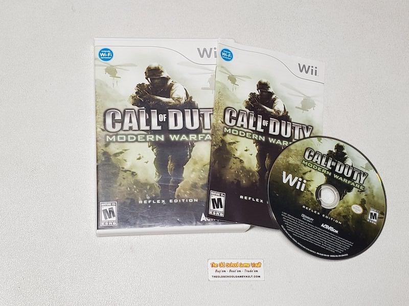 Vlekkeloos harpoen woensdag Call of Duty Modern Warfare Nintendo Wii game for Sale