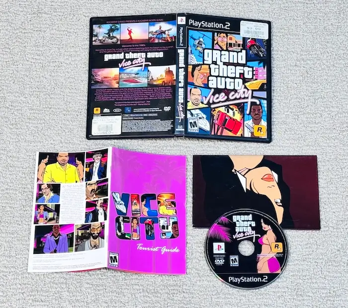Grand Theft Auto Vice City for the PlayStation 2