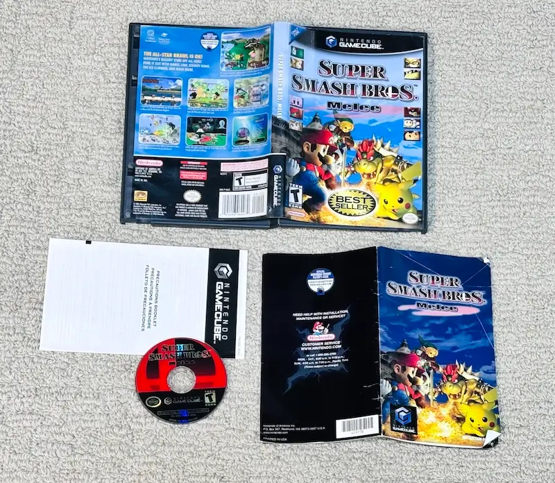 Super Smash Bros Melee GameCube game for Sale