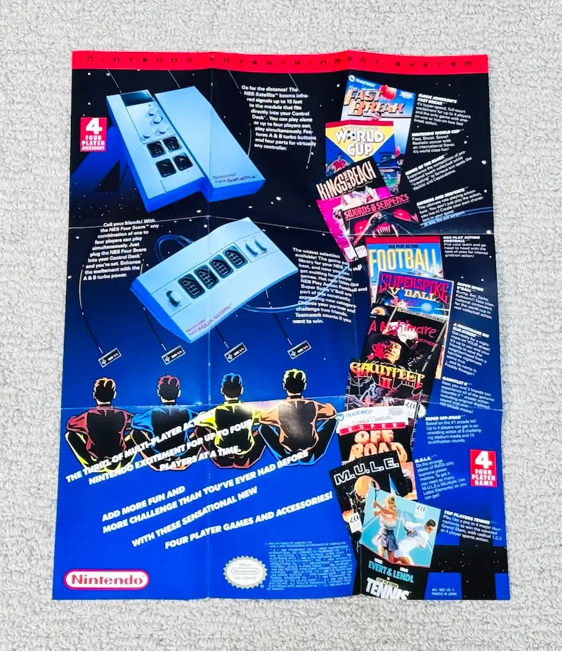 Nintendo NES - Poster Insert for Sale