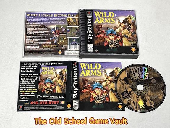 Wild Arms Original PlayStation Game up for Sale