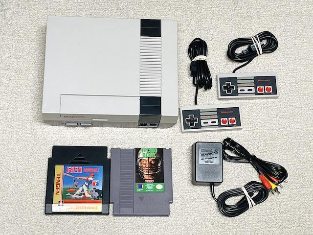 Skærm dommer Opførsel Original Nintendo NES Sports Bundle Console