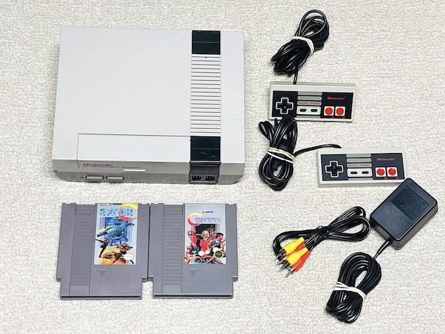 tarwe Ruim hefboom Original Nintendo NES Contra Bundle Console