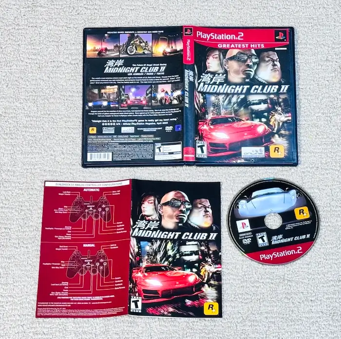 Midnight Club II for PlayStation 2
