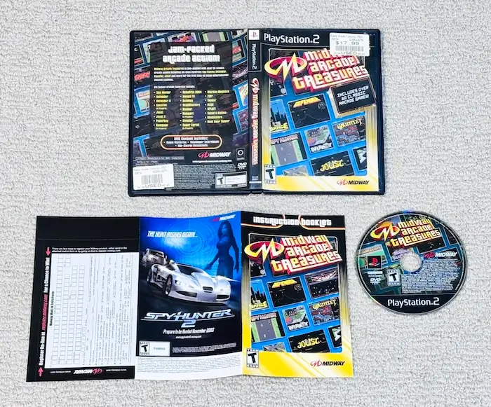 Midway Arcade Treasures for the PlayStation 2