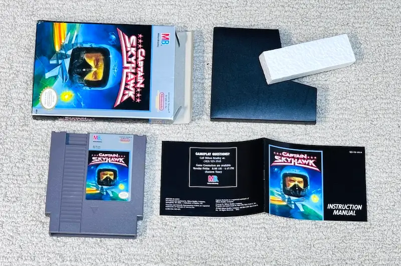 Captain Skyhawk Complete NES Game