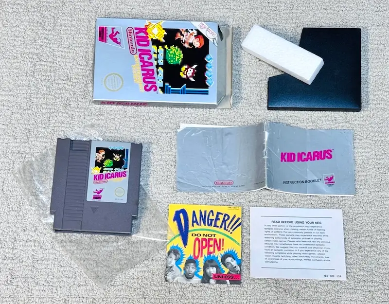 Kid Icarus Complete NES Game