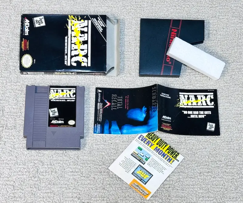 NARC Complete NES Game