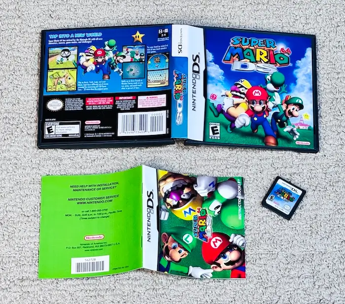 Super Mario 64 Complete Nintendo DS game