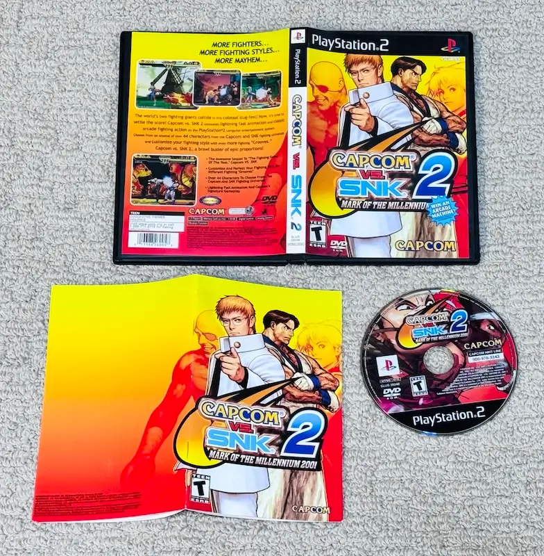 Capcom vs SNK 2 for the PlayStation 2