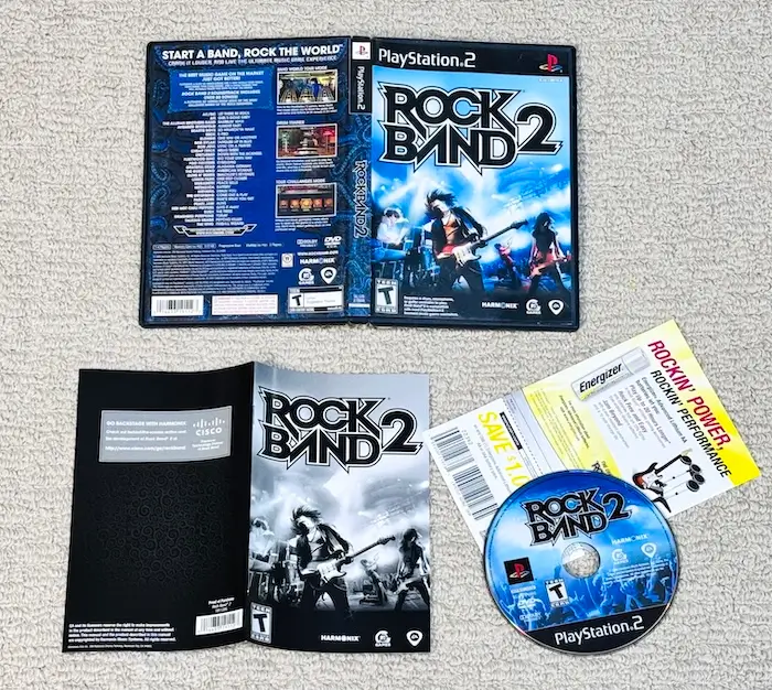 Rock Band 2 for the PlayStation 2
