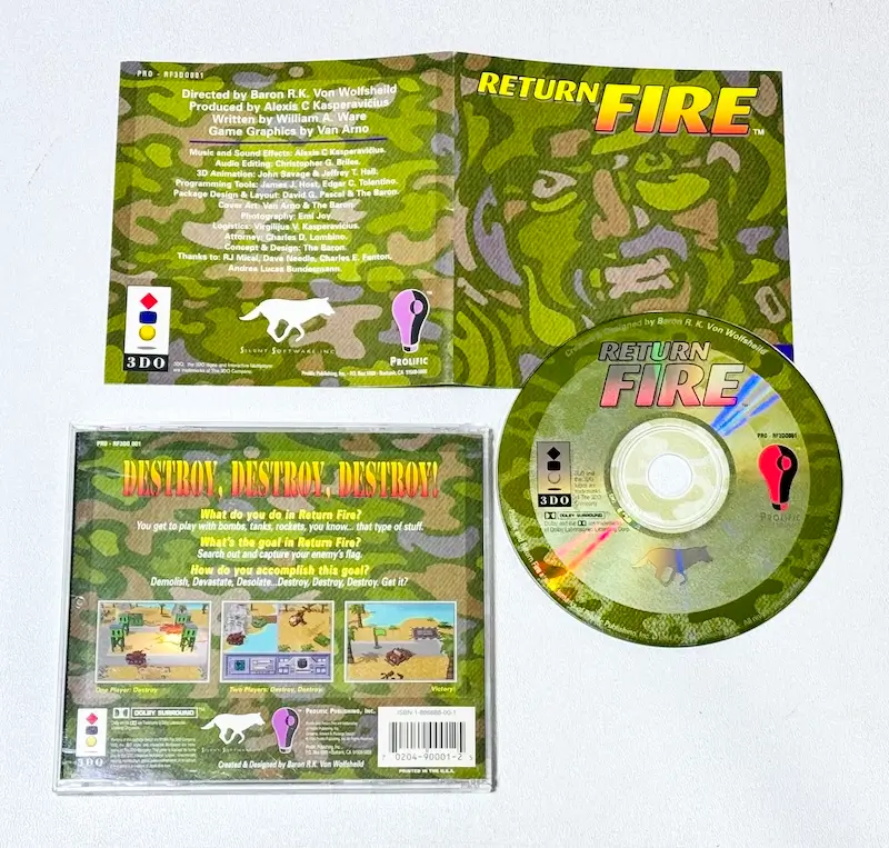 Return Fire 3DO Game