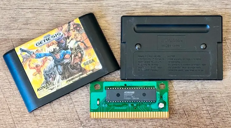 Sunset Riders Sega Genesis Cartridge