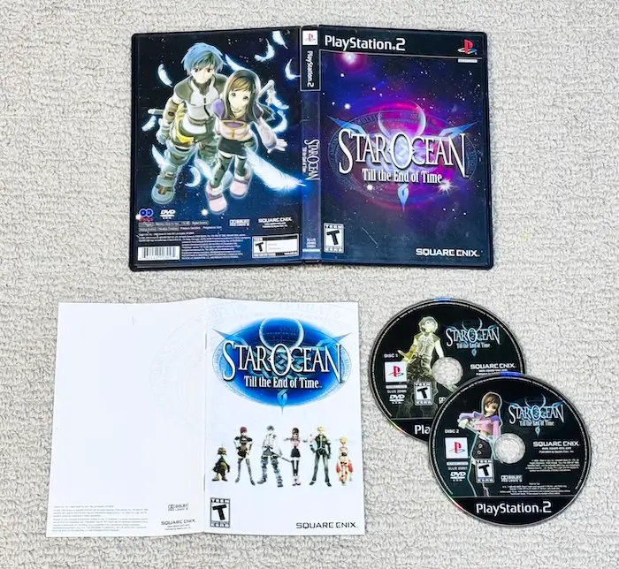 Star Ocean Till the End of Time for the PlayStation 2