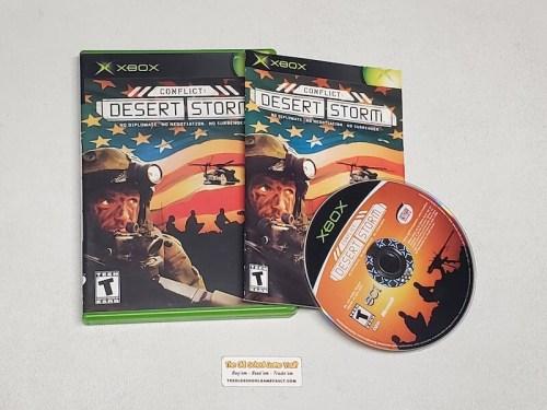 Conflict Desert Storm Complete Original Xbox Game
